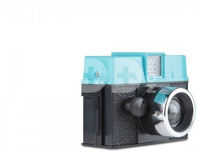 Lomography fotoaparatas Diana Baby&12 mm objektyvas + Lomo Metropolis fotojuosta (110 formato)