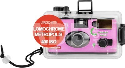 Lomography Simple Use Camera with Underwater Case - Purple
