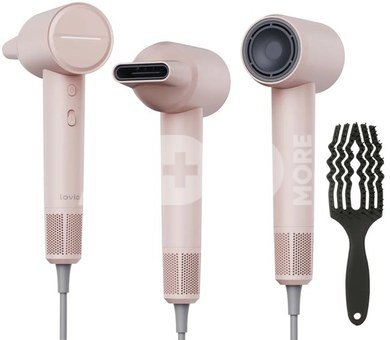 Lovio LVHD001PK Hair Dryer With Ionization AirFlow