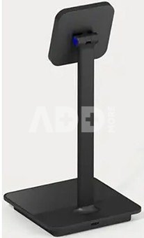 Magnetic Phone Stand with Dual Wireless Charging - Black