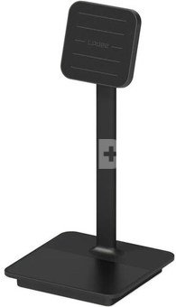 Magnetic Phone Stand with Dual Wireless Charging - Black