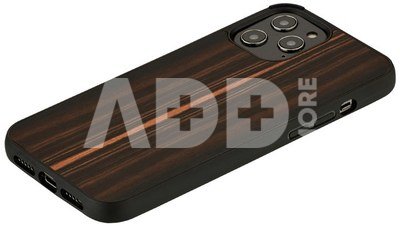 MAN&WOOD case for iPhone 12 Pro Max ebony black