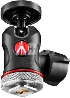 Manfrotto ball head MH492LCD-BH Micro + Cold Shoe