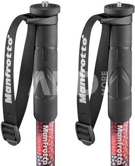 Manfrotto монопод Element MII Video MVMELMIIA4, красный