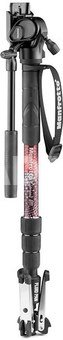 Manfrotto monopod Element MII Video MVMELMIIA4LIVE, red