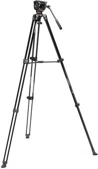 Manfrotto tripod set MVK500XAM 500X & Twin Leg Video Alu Kit