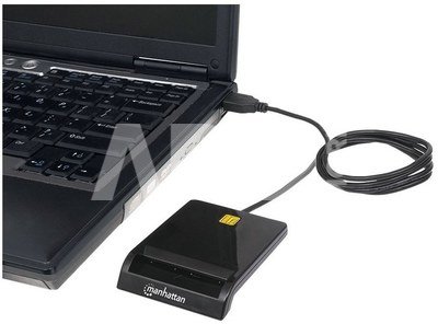Manhattan Smart Card reader USB external contact