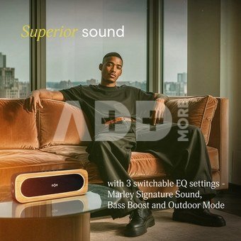 Marley Speaker | Get Together 3 | Bluetooth | Signature Black | Wireless connection