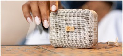 Marley Speaker | Jammin | Waterproof | Bluetooth | Cream | Portable | Wireless connection