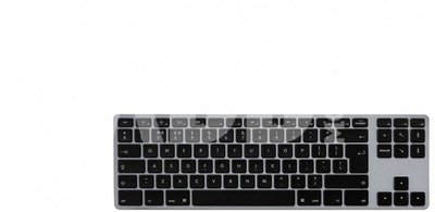 Matias keyboard aluminum Mac Tenkeyless RGB Space Gray