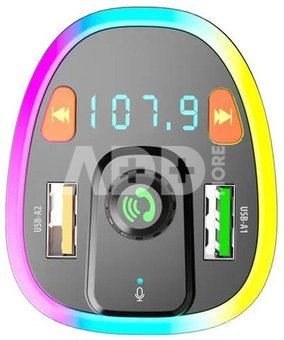 Maxlife FM transmitter MXFT-04 BT, black