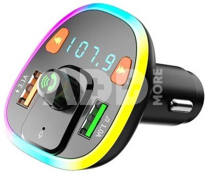 Maxlife FM transmitter MXFT-04 BT, black
