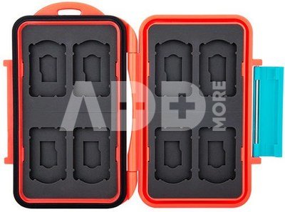 JJC MC NSMSD16 Memory Card Case Oranje