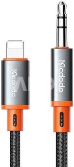 Mcdodo CA-0890 Lightning to 3.5mm AUX mini jack cable, 1.8m (black)