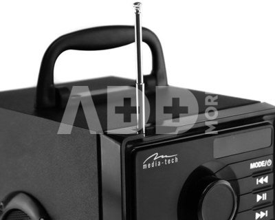 Media-Tech MT3179 Boombox Silver