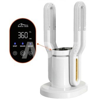 Media-Tech MT6539W Shoe Dryer Ozone Pro+, White