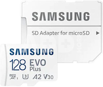 Memory card SAMSUNG MicroSD MB-MC128SA 128GB + adapter MB-MC128SA/EU