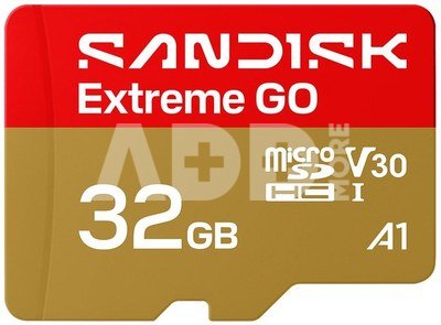 Extreme Go MicroSD UHS-I 32GB SDSQXGN-032G-GN6MN