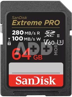 SANDISK MEMORY CARD SDXC 64GB UHS-II/SDSDXEP-064G-GN4IN