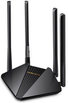 Mercusys AC1200 Wireless Dual Band Gigabit Router MR30G 802.11ac, 867+300 Mbit/s, Ethernet LAN (RJ-45) ports 2&times; Gigabit LAN Ports, Antenna type 4&times; 5 dBi Fixed Omni-Directional Antennas, Black