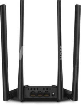 Mercusys AC1200 Wireless Dual Band Gigabit Router MR30G 802.11ac, 867+300 Mbit/s, Ethernet LAN (RJ-45) ports 2&times; Gigabit LAN Ports, Antenna type 4&times; 5 dBi Fixed Omni-Directional Antennas, Black