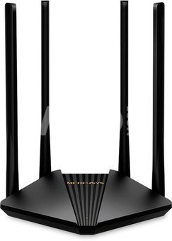 Mercusys AC1200 Wireless Dual Band Gigabit Router MR30G 802.11ac, 867+300 Mbit/s, Ethernet LAN (RJ-45) ports 2&times; Gigabit LAN Ports, Antenna type 4&times; 5 dBi Fixed Omni-Directional Antennas, Black