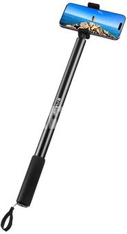 PULUZ Metal selfie stick 2 m for Insta360 One RS/X2/X3 (black)