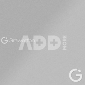 Metalinė plokštė PLATINUM, mat metalic silver 61x30,5 (Nr. 21) 0,5mm | 813131