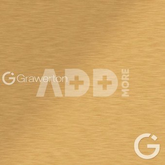 Metalinė plokštė PLATINUM PLUS auksinė semi matt 610x305 (Nr. 119) 0,5 mm| 894225