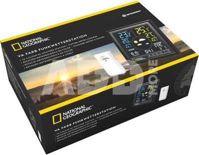 Meteorologinė stotis, spalvotas LCD ekranas, NATIONAL GEOGRAPHIC