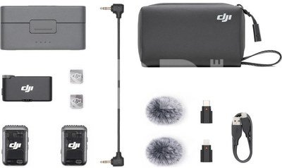 DJI MIC 2 (2TX + 1RX + CASE) - Mikrofonai - Mikrofonai
