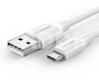 UGREEN USB 2.0 A to Micro USB Cable Nickel Plating 0.5m (White)