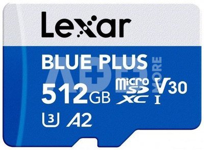 Lexar BLUE PLUS 512 GB MicroSDXC UHS-I