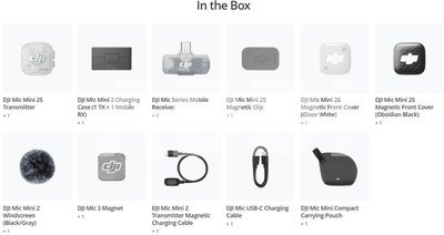 DJI Mic Mini 2S (1 TX + 1 RX)