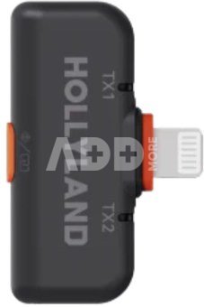 Hollyland LARK M2S Lightning Receiver (Space Gray) Fit for Lark M2S