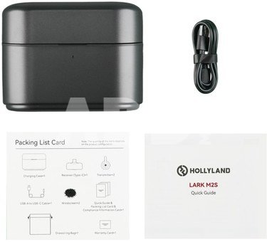 Hollyland LARK M2S Mobile Version Charging Case (Space Gray) Fit for Lark M2S
