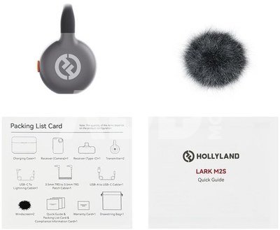 Hollyland LARK M2S Transmitter (Space Gray) Fit for Lark M2S