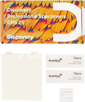 Mikropreparatų rinkinys Discovery Prof DPS 25. "Biologija, paukščiai ir kt."