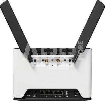 MikroTik Chateau LTE18 ax S53UG+5HaxD2HaxD-TC&EG18-EA 802.11ax, 574 Mbit/s (2.4 GHz) / 1200 Mbit/s (5 GHz) Mbit/s, Ethernet LAN (RJ-45) ports 4, 4G, 1 MikroTik 802.11ax, 574 Mbit/s (2.4 GHz) / 1200 Mbit/s (5 GHz) Mbit/s, Ethernet LAN (RJ-45) ports 4, 4G, 1