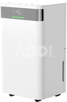 Mill Dehumidifier | MDH12 | Power 200 W | Suitable for rooms up to 8-15 m&sup2; | Water tank capacity 2 L | White