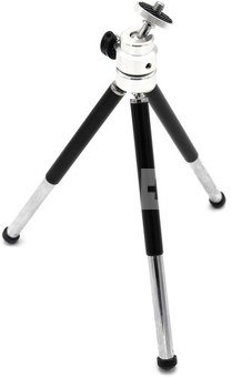 Mini tripod with cup Black