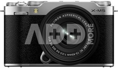 Fujifilm X-M5 + 15-45mm silver