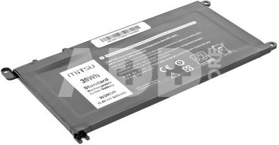 Mitsu Battery for DELL Vostro 14 (5468), Inspiron 15 (5568), 3400 mAh (39Wh), 11.4 Volt
