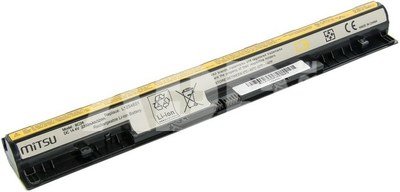 Mitsu Battery for Lenovo IdeaPad G500s, G510s, Z710 2200 mAh (32 Wh) 14.4 - 14.8 Volt