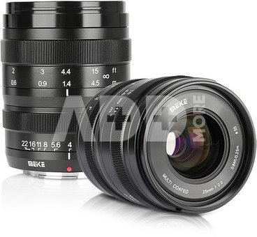 Meike MK 25mm F2.0 Micro 4/3 vatting