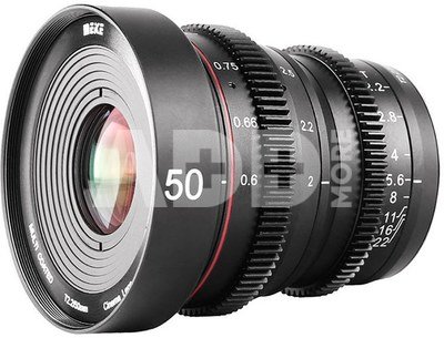 Meike MK 50mm T2.2 Micro 4/3 vatting