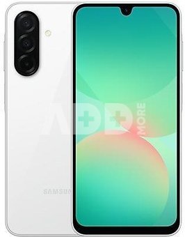 Samsung Galaxy A26 (A266) (White) Dual SIM 6.7&ldquo; Super AMOLED 1080x2340/2.4GHz&2.4GHz/128GB/6GB RAM/Android 15/WiFi,BT,5G | Samsung