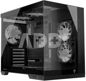 MODECOM Computer case Volcano Panorama APEX ARGB 5F MIDI grey