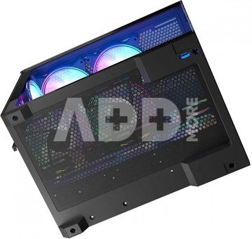 MODECOM Computer case Volcano Panorama APEX ARGB 5F MIDI grey