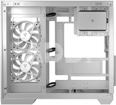MODECOM Computer case Volcano Panorama APEX ARGB 7F MIDI white